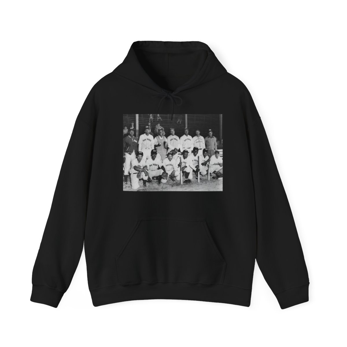 Baseball Team Hooded Sweatshirt, Vintage Sports, Baseball Print , Gift for Baseball Lovers, Black History, Negro Baseball, African American product thumbnail image