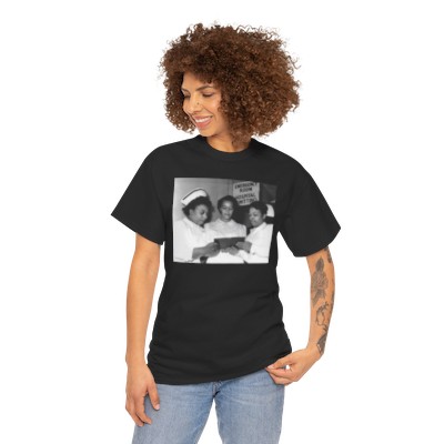 Nurse T-Shirt, Vintage Tee, World War II, Manhattan Project, Black History, African American