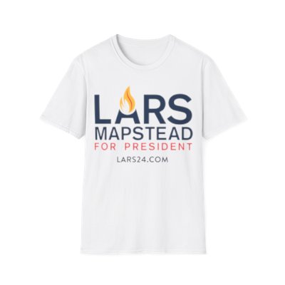 LARS 4 Pres - White/Light - T-Shirt - Unisex Softstyle