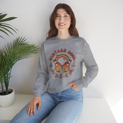 Vintage Soul Sweatshirt - shipped from the US