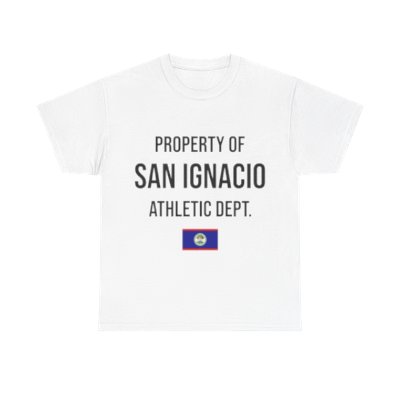 San Ignacio Athletic Dept. Unisex Tshirt