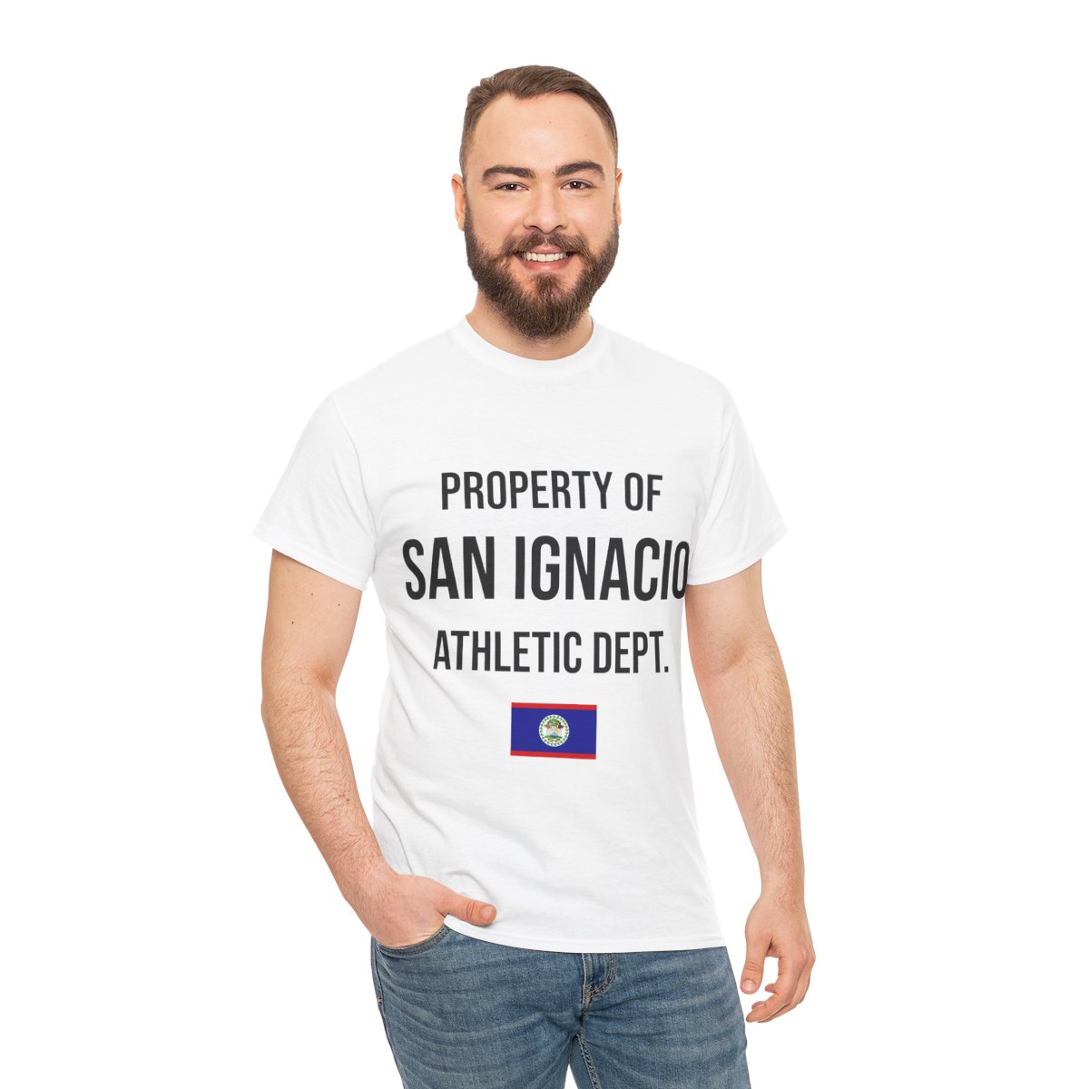San Ignacio Athletic Dept. Unisex Tshirt product thumbnail image
