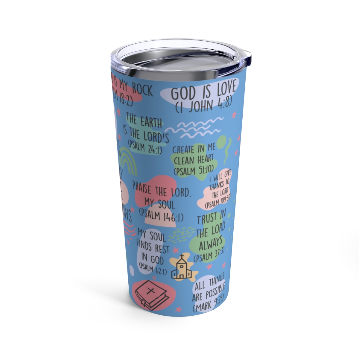 The Daily Bible Affirmations 20oz Tumbler product thumbnail image