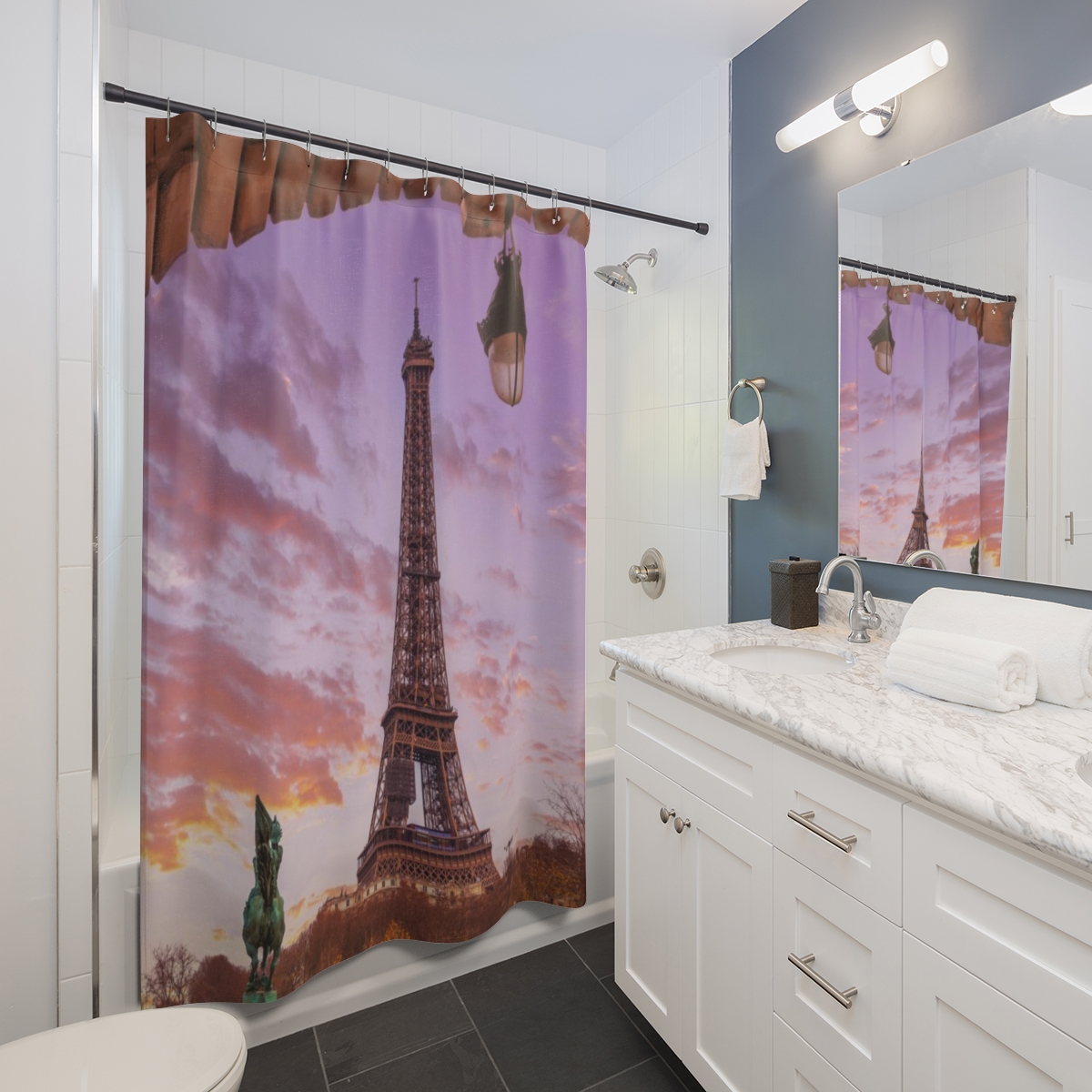 Shower Curtain Eiffel Tower product thumbnail image