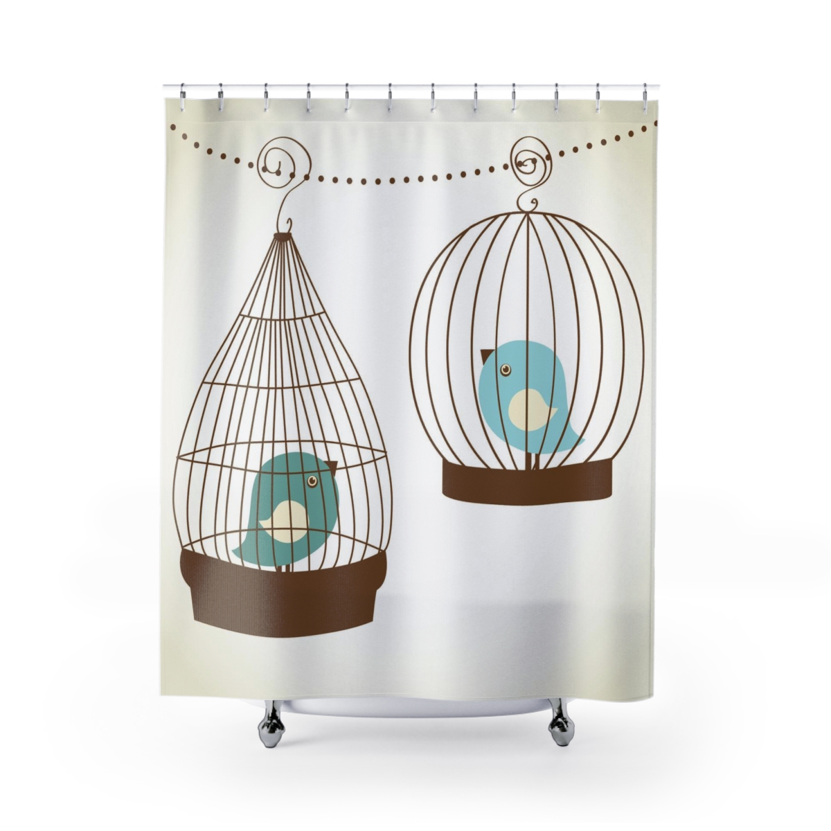 Shower Curtains Blue Birds product thumbnail image