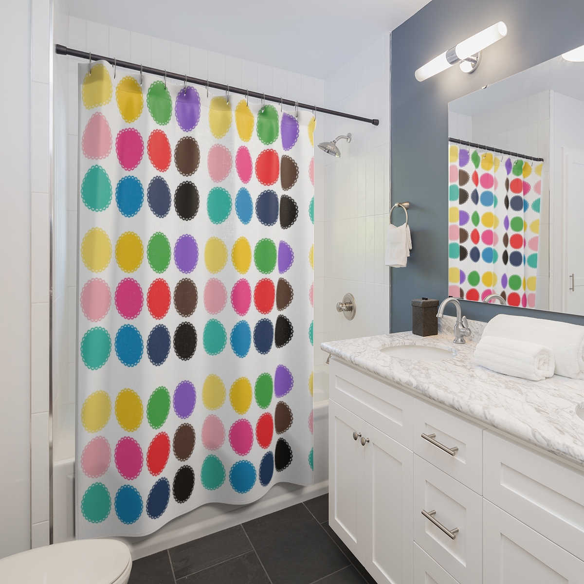 Shower Curtains Colorful Circles product thumbnail image