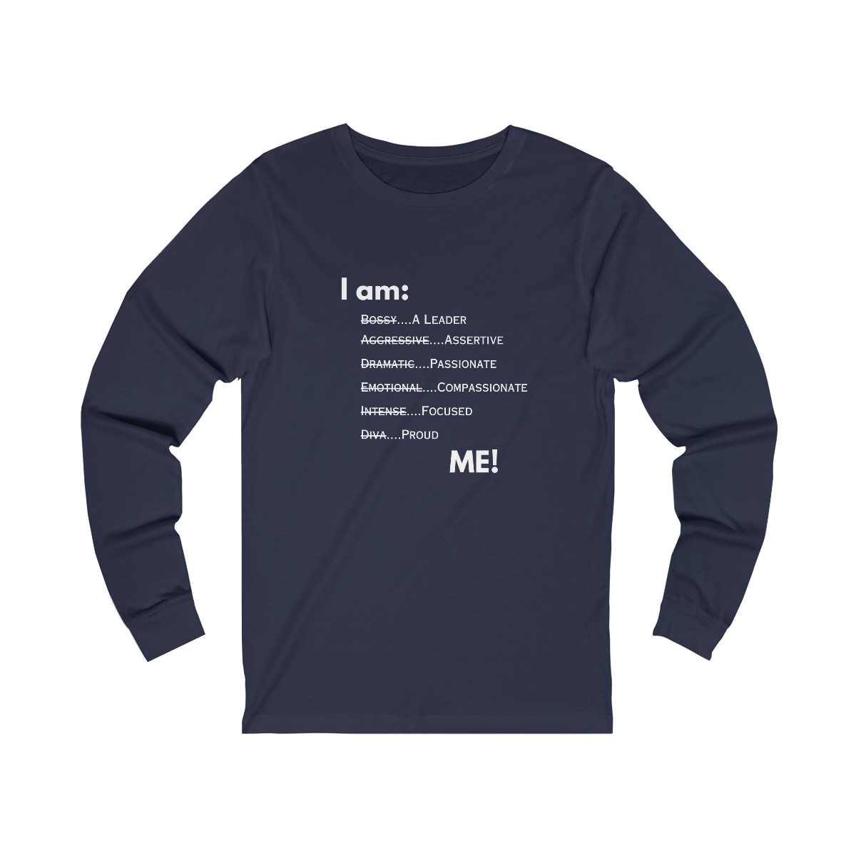 WORDS Matter Unisex Jersey Long Sleeve Tee product thumbnail image