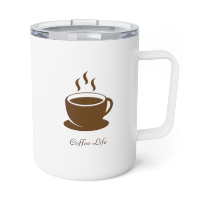 Coffee Life Insulated Coffee Mug, 10oz 