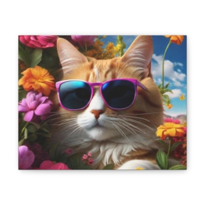 Cat wearing Sunglasses 