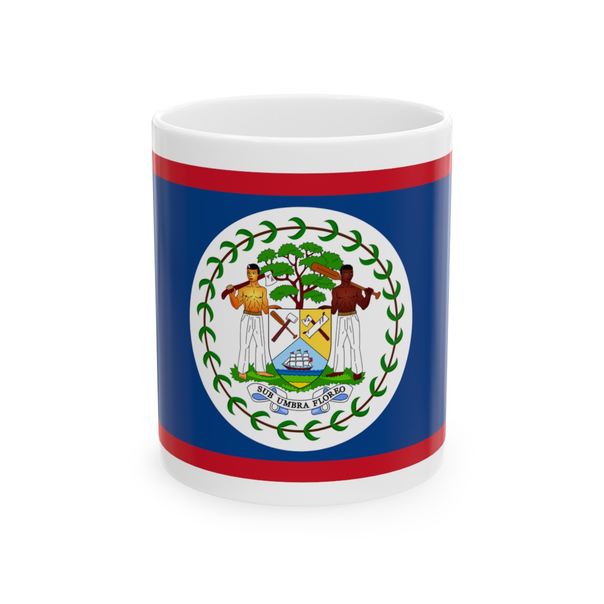 Belize Flag Ceramic Mug 11oz product thumbnail image