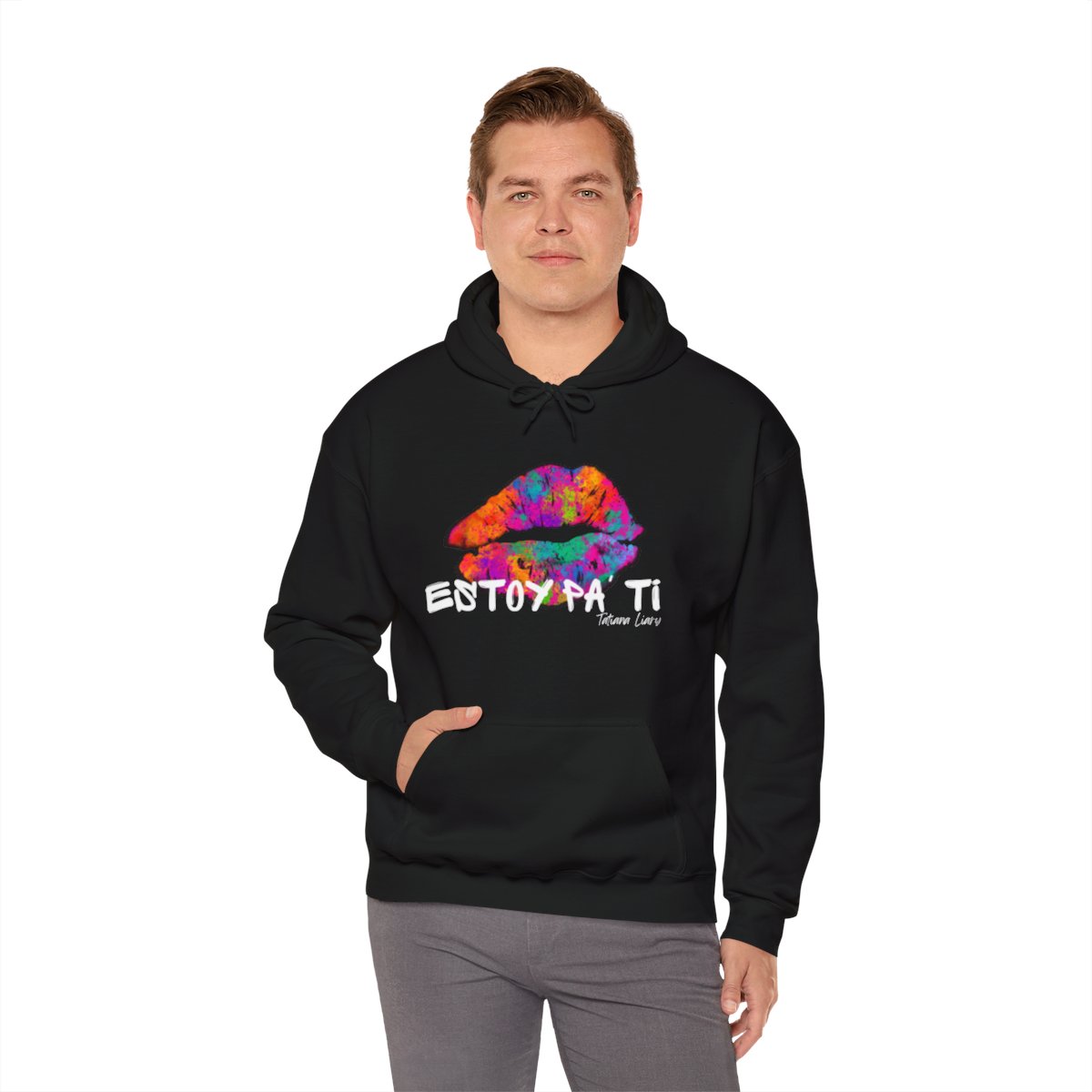 Estoy Pa'Ti Unisex Heavy Blend™ Hooded Sweatshirt product thumbnail image