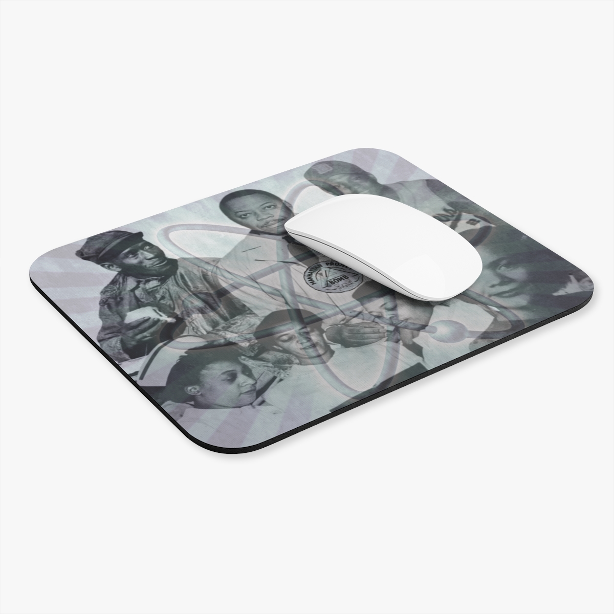 Atomic Hope  Mouse Pad (Rectangle), Historical Figures & Science, Atomic Age, Black History product thumbnail image