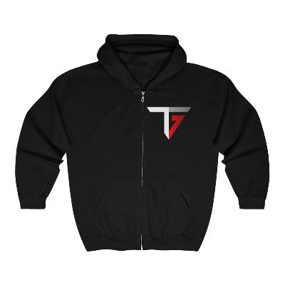  TG Logo Unisex Heavy Blend™ Full Zip Hooded Sweatshirt