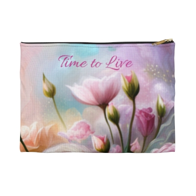 "Time To Live" Accessory Pouch
