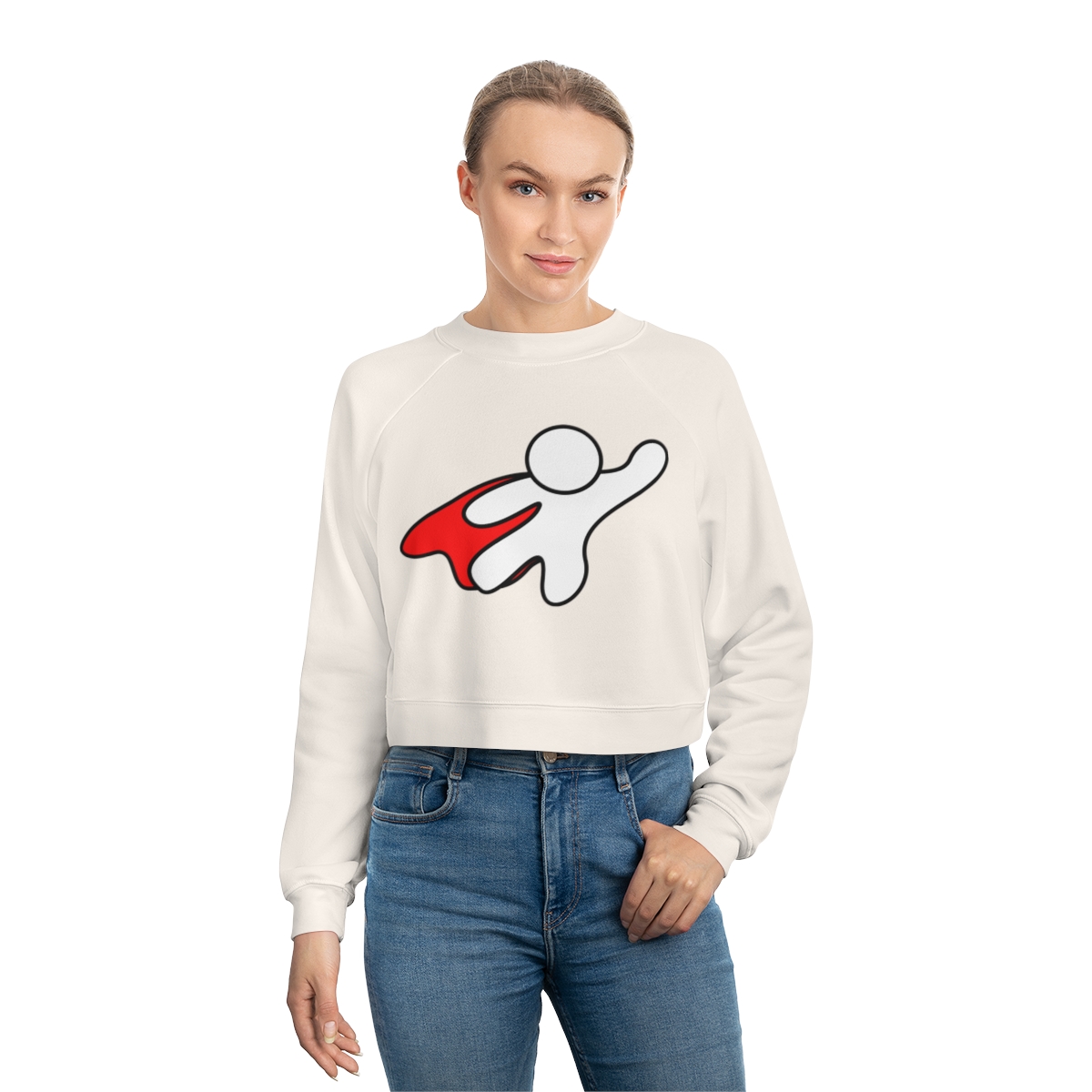 Women's Cropped Fleece Pullover product thumbnail image