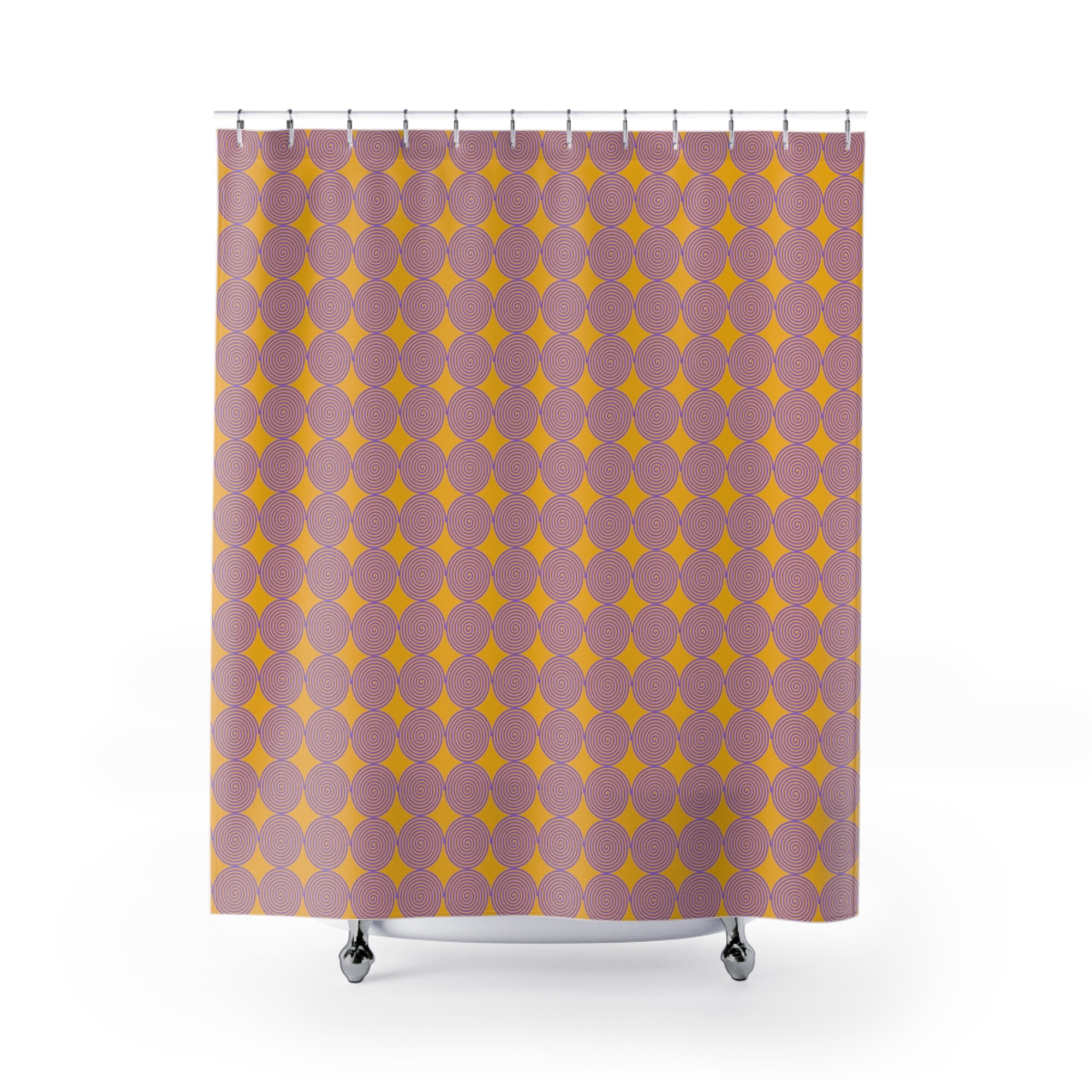 Shower Curtain Purple Circles product thumbnail image