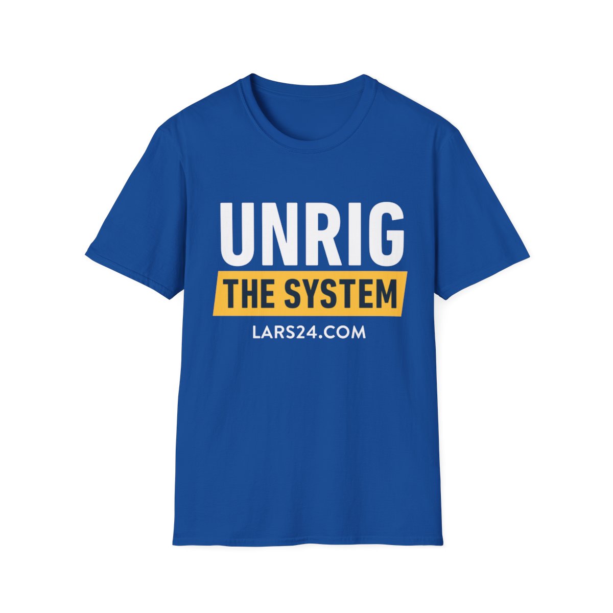 UNRIG - Black/Dark - T-Shirt - Unisex Softstyle product thumbnail image