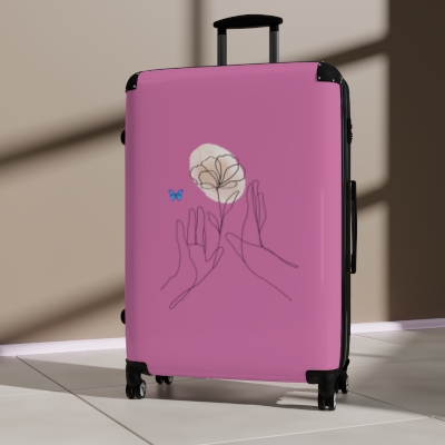 SALE!! Rose Hands - Letting Go - Suitcase