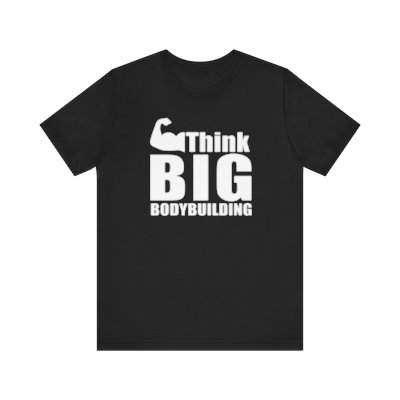 Think Big White Logo - Loose Fit 