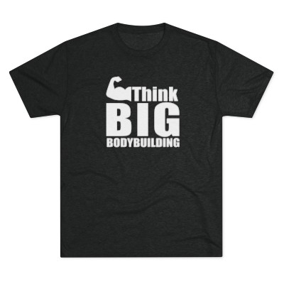 Think Big White Logo - Fitted