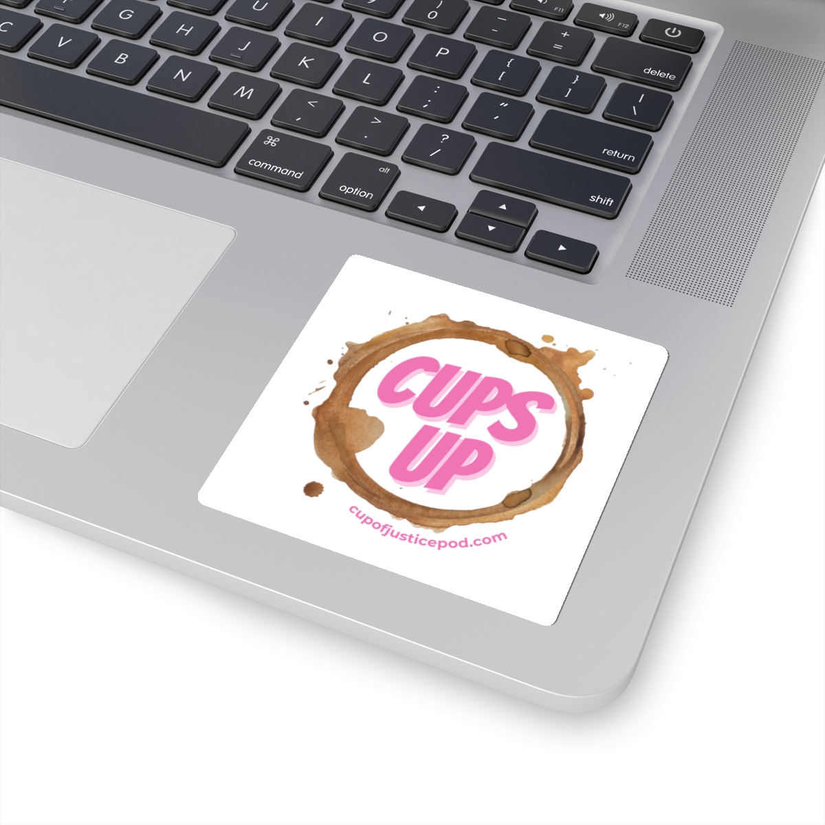 Cups Up Kiss-Cut Stickers product thumbnail image