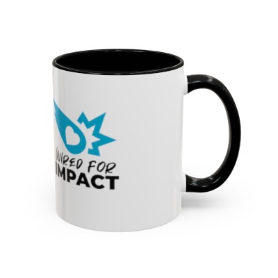 White :: Wired for IMPACT Accent Coffee Mug, 11oz