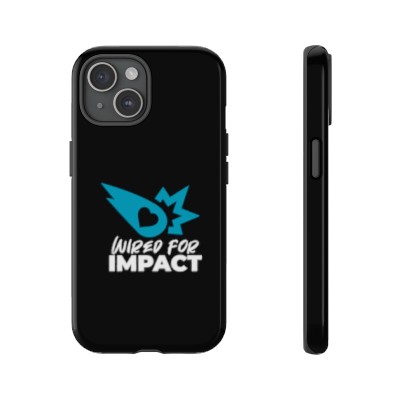 Black :: Wired for IMPACT Phone Case