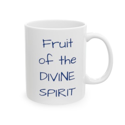 Fruit of the Divine Spirit / Ceramic Mug 11oz
