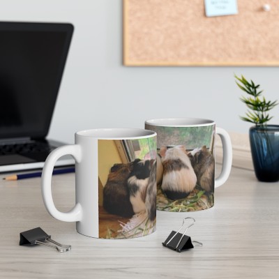 Baby Guinea Pigs Ceramic Mug 11oz