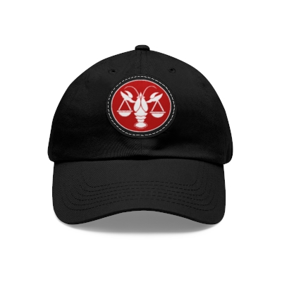 Bayou Justice Hat with Leather Patch (Round)
