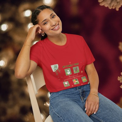 My Family Christmas Tree - Unisex Softstyle T-Shirt