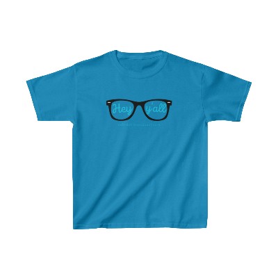 Collide HEY Y'ALL GLASSES Kids Heavy Cotton Tee