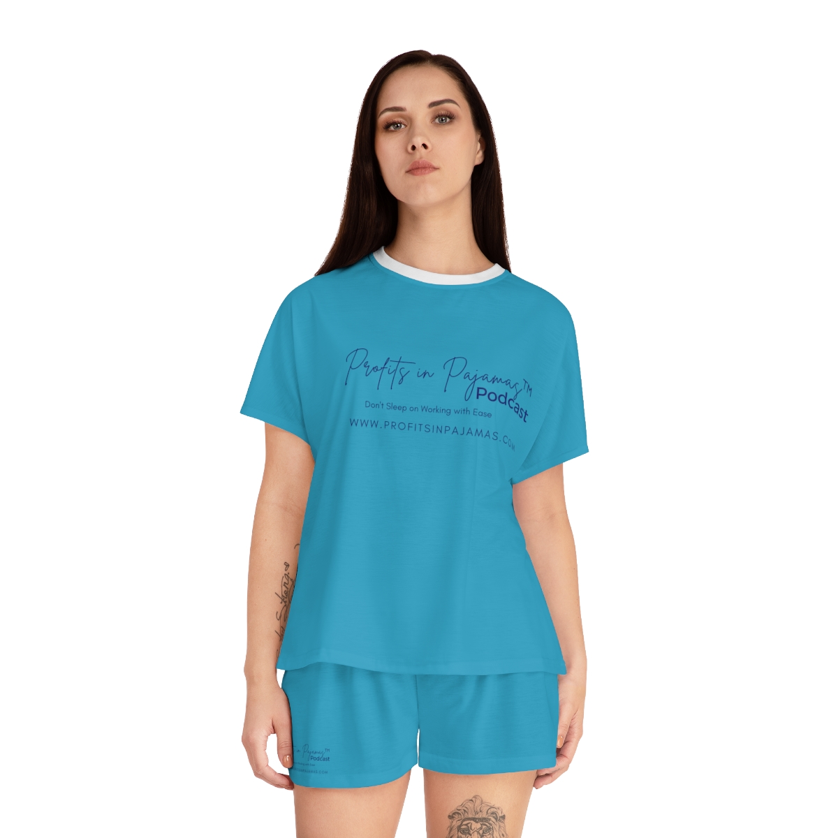 Women's Short Pajama Set (AOP) product main image