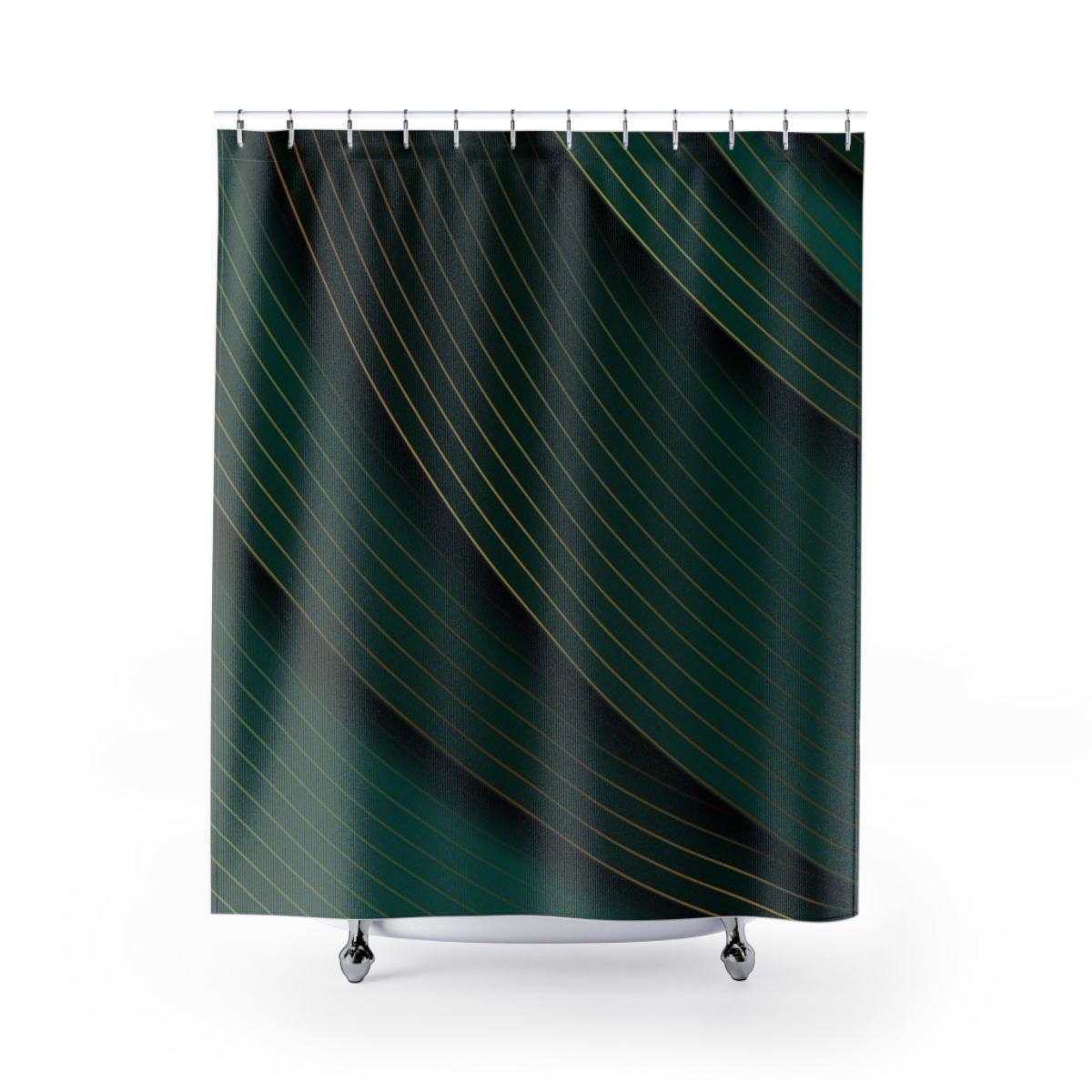Shower Curtains Green Gold product thumbnail image