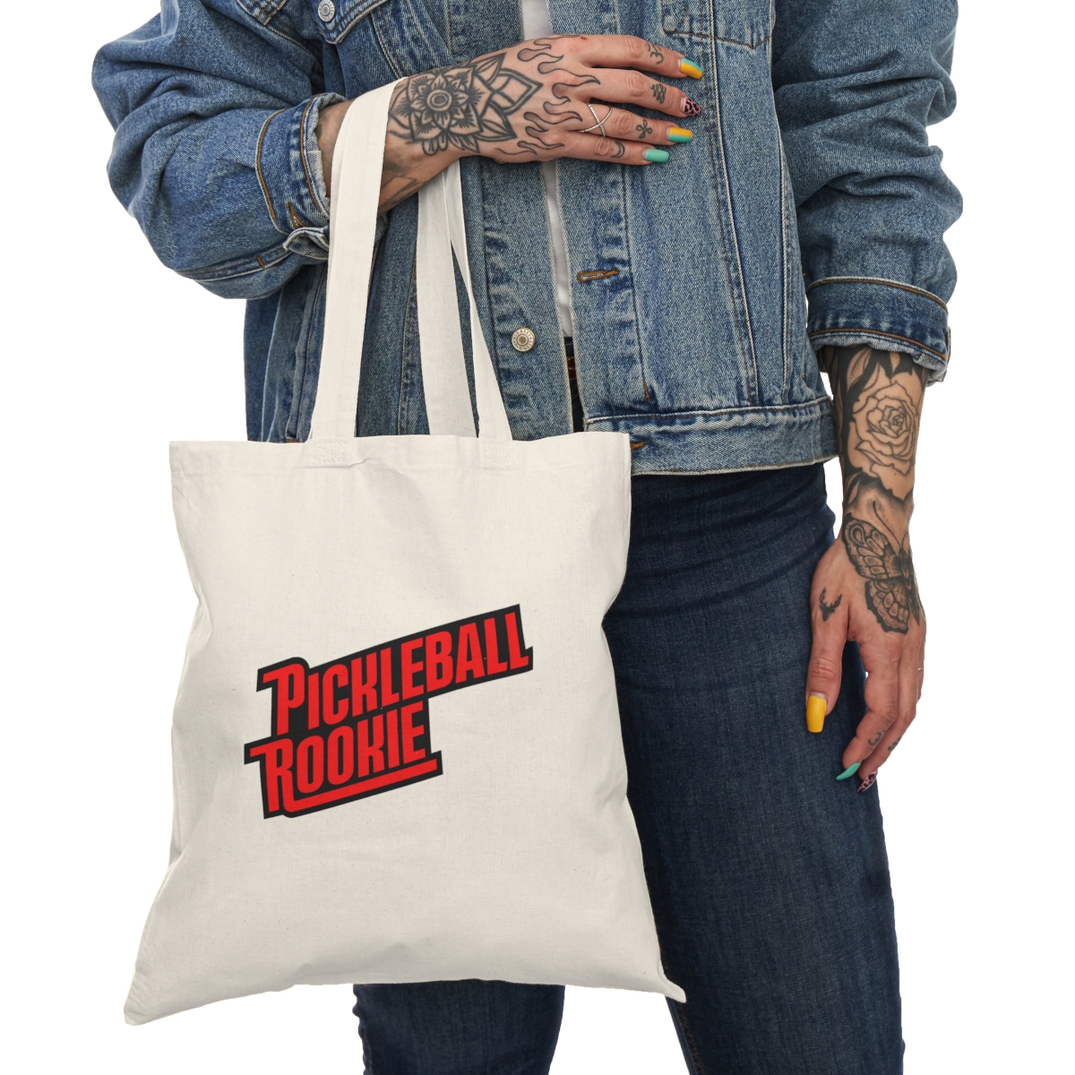 Pickleball Rookie Natural Tote Bag product thumbnail image