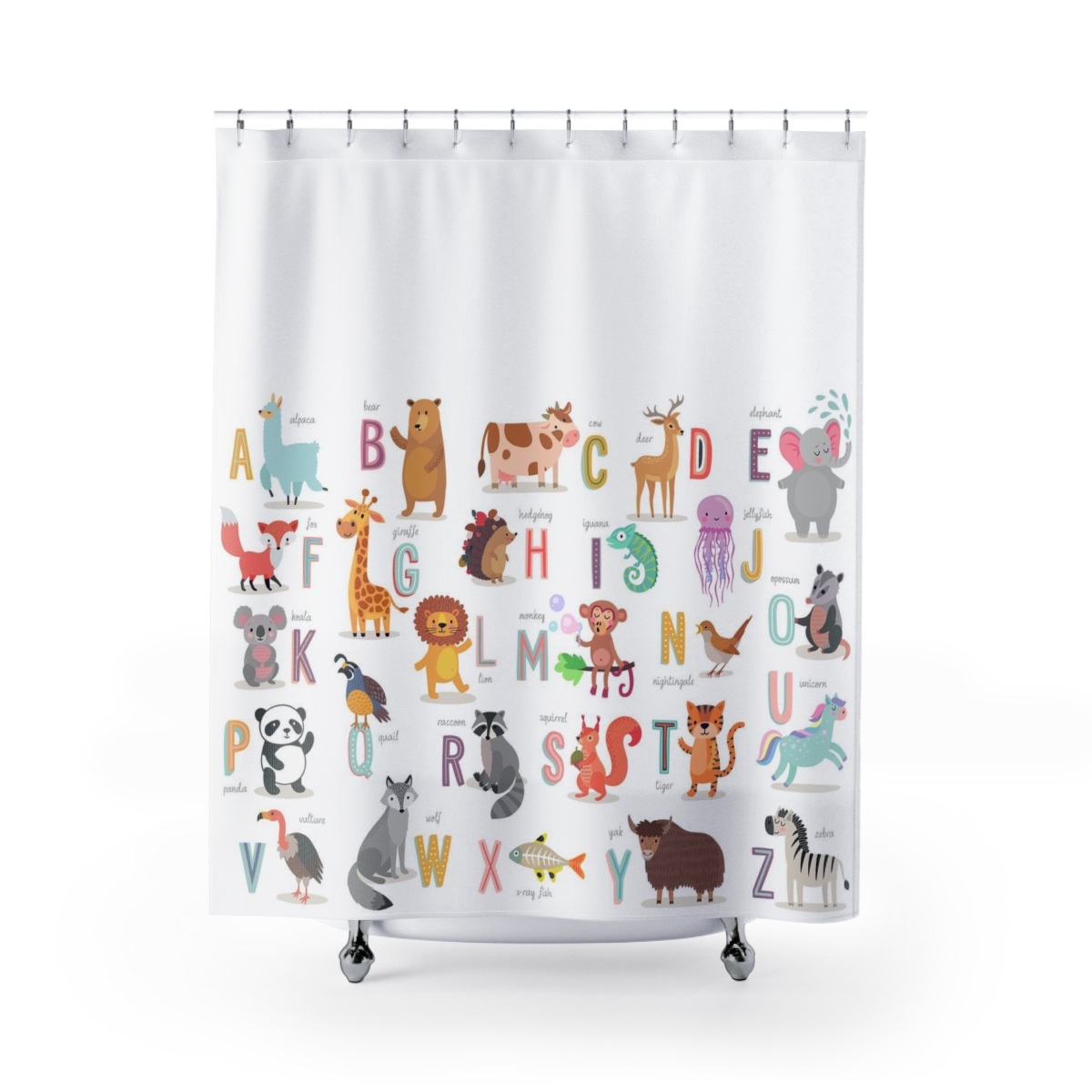 Shower Curtains Animals Alphabet product thumbnail image