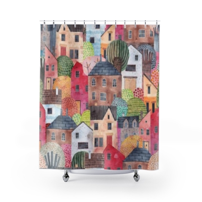 Shower Curtains Houses
