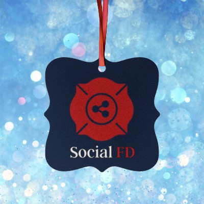 Social FD Aluminum Ornaments 