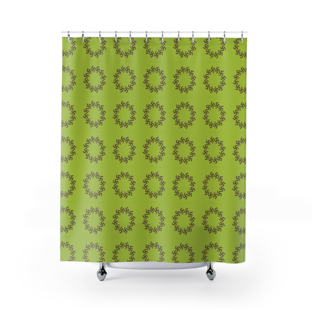 Shower Curtains Green Swirls product thumbnail image