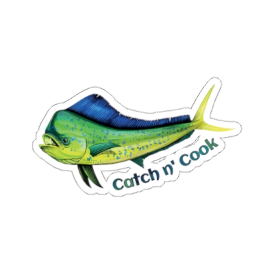 Mahi Catch n' Cook Stickers