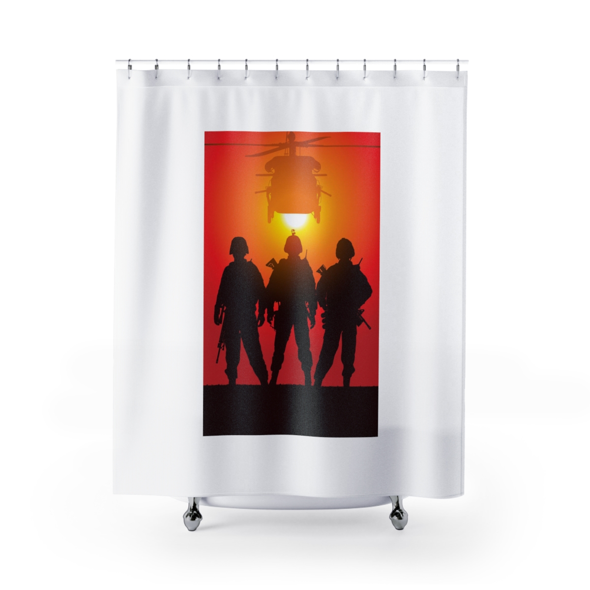 Shower Curtain Soldiers Thank You product thumbnail image