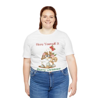 Have Yourself A Merry Christmas Jersey Short Sleeve Tee