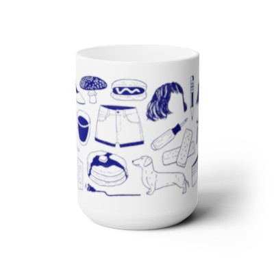 "Short Things" 15 oz. Ceramic Mug