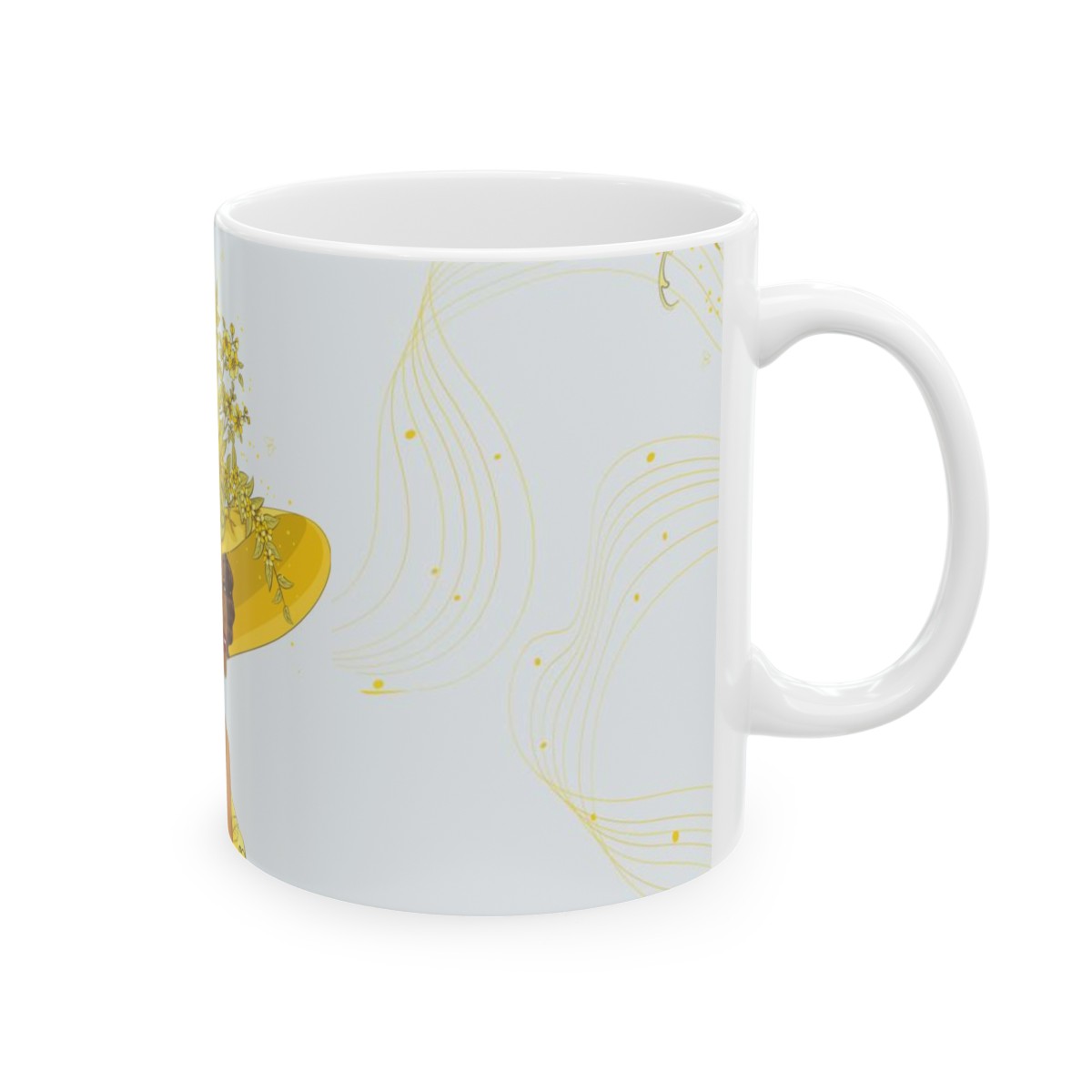 Ceramic Mug Dressed In Yellow product thumbnail image