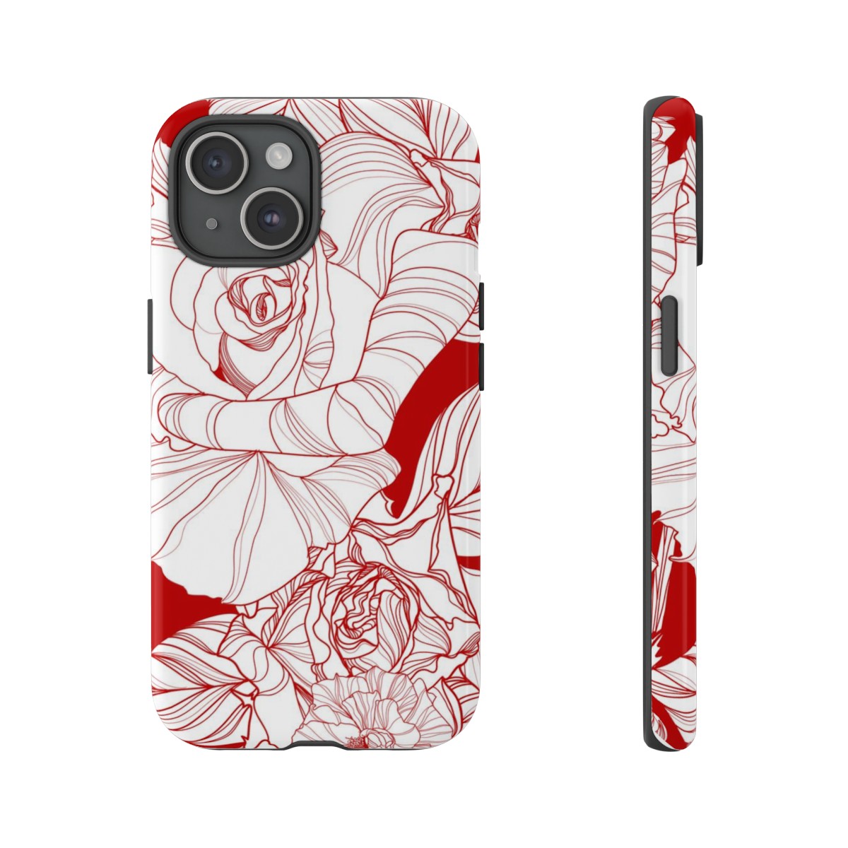 Phone Cases Red White Floral product thumbnail image