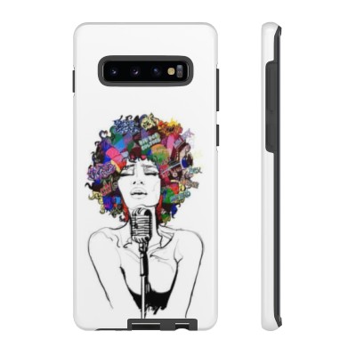 Phone Cases Woman with Thoughts