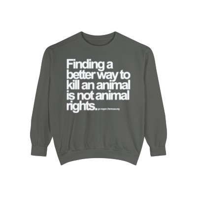 Finding a Better Way (Unisex Garment-Dyed Sweatshirt)