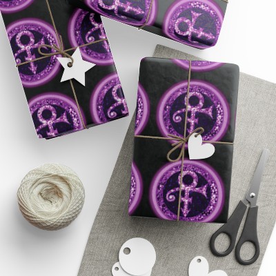 Prince Special Edition Symbol Wrapping Papers v1 (Great for Christmas, Birthdays, or Special Ocations)