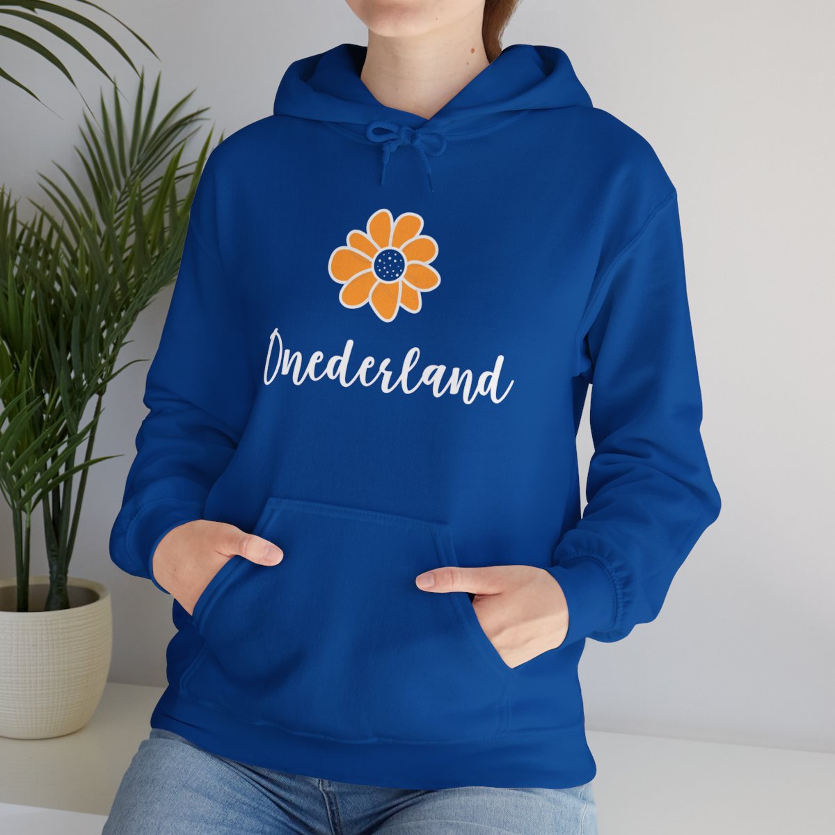ONEderland Flower Unisex Heavy Blend™ Hooded Sweatshirt product thumbnail image