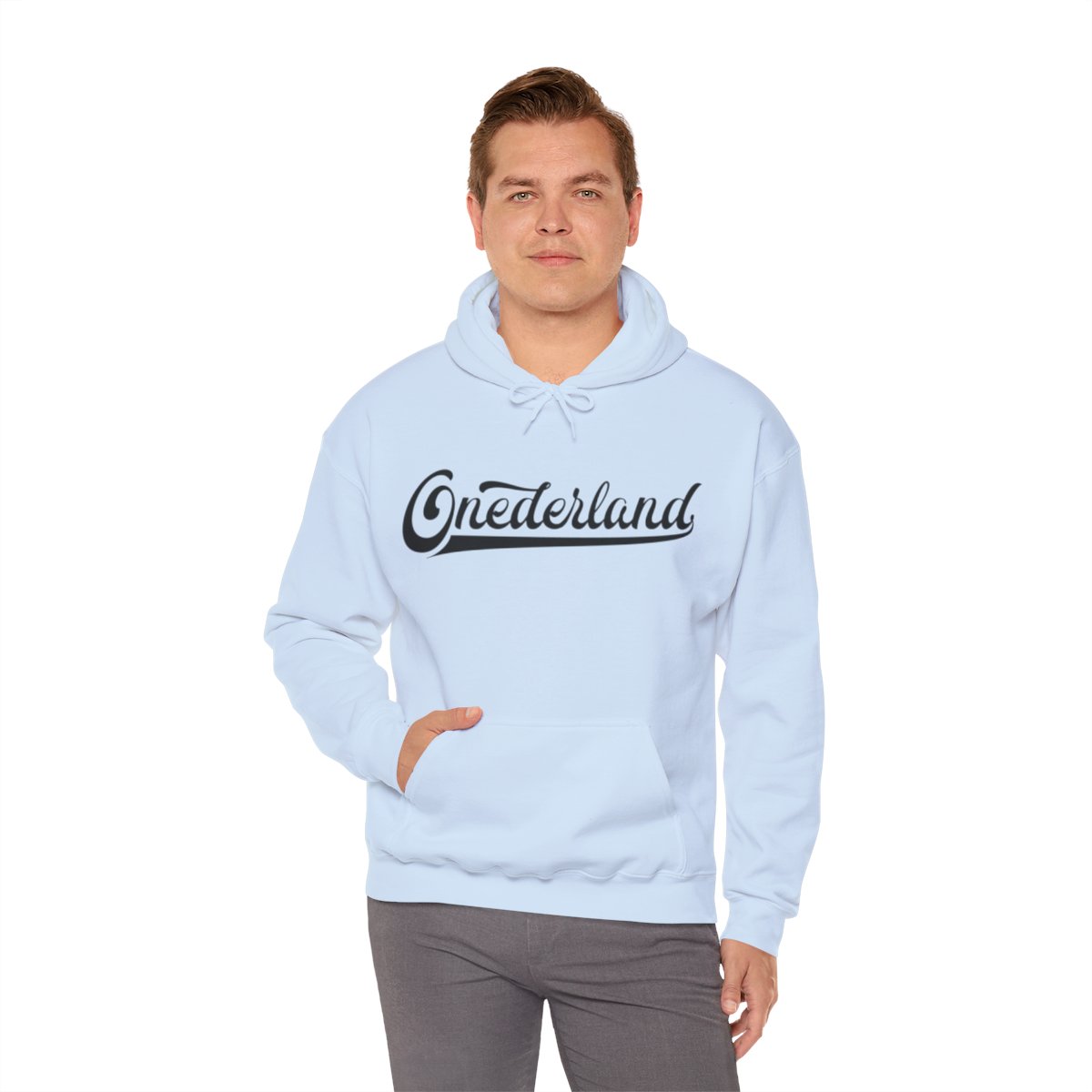 ONEderland Sport ScriptUnisex Heavy Blend™ Hooded Sweatshirt product thumbnail image